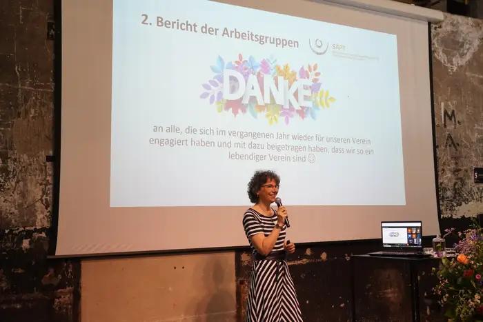 Impression von der 40-Jahr-Jubiläumsfeier der SÄPT