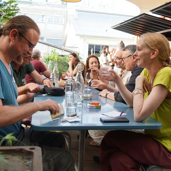 Impression von der 40-Jahr-Jubiläumsfeier der SÄPT