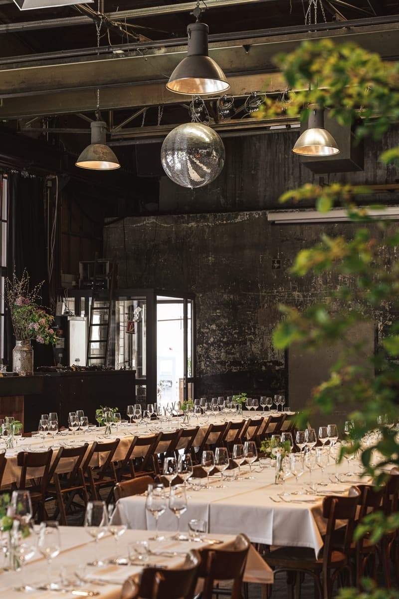 Walzhalle Raumansicht